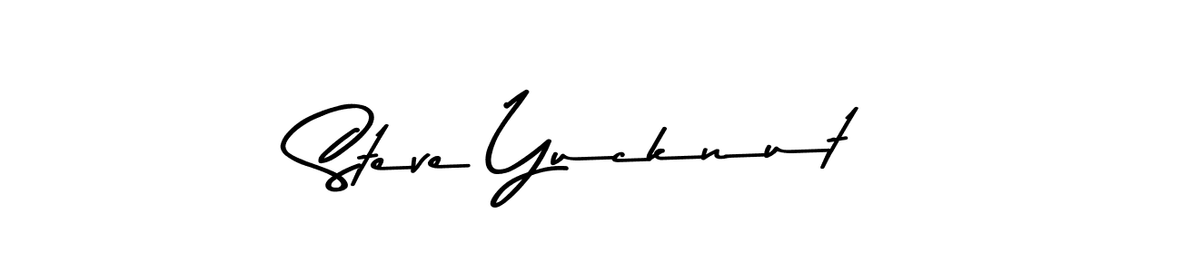Make a beautiful signature design for name Steve Yucknut. With this signature (Asem Kandis PERSONAL USE) style, you can create a handwritten signature for free. Steve Yucknut signature style 9 images and pictures png