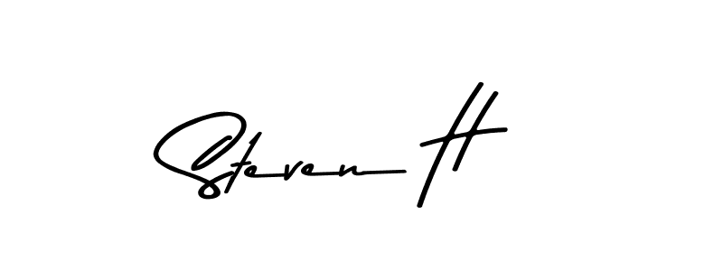 Best and Professional Signature Style for Steven H. Asem Kandis PERSONAL USE Best Signature Style Collection. Steven H signature style 9 images and pictures png