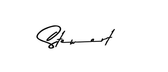 How to make Stewert name signature. Use Asem Kandis PERSONAL USE style for creating short signs online. This is the latest handwritten sign. Stewert signature style 9 images and pictures png