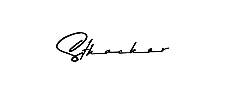 Also You can easily find your signature by using the search form. We will create Sthacker name handwritten signature images for you free of cost using Asem Kandis PERSONAL USE sign style. Sthacker signature style 9 images and pictures png