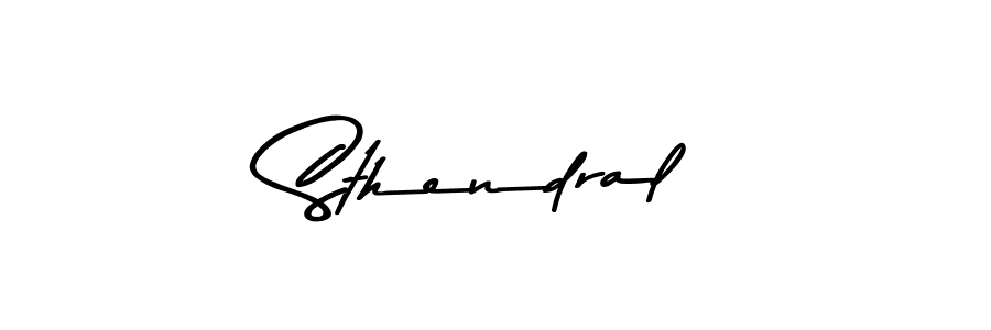 Use a signature maker to create a handwritten signature online. With this signature software, you can design (Asem Kandis PERSONAL USE) your own signature for name Sthendral. Sthendral signature style 9 images and pictures png