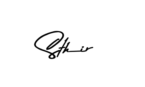 Here are the top 10 professional signature styles for the name Sthir. These are the best autograph styles you can use for your name. Sthir signature style 9 images and pictures png