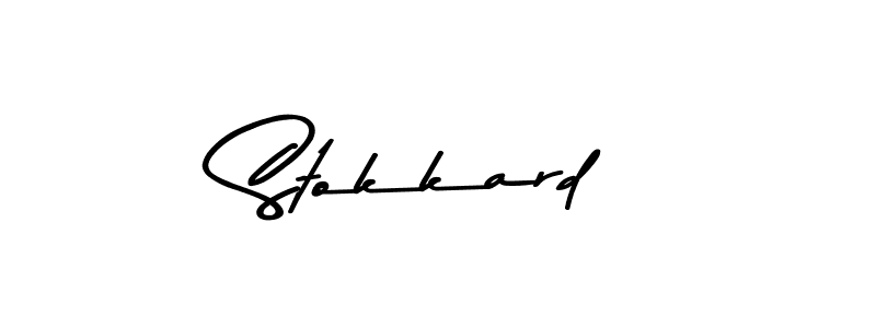 Similarly Asem Kandis PERSONAL USE is the best handwritten signature design. Signature creator online .You can use it as an online autograph creator for name Stokkard. Stokkard signature style 9 images and pictures png