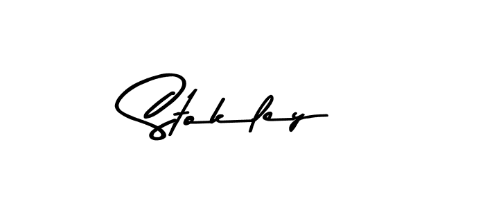 Create a beautiful signature design for name Stokley. With this signature (Asem Kandis PERSONAL USE) fonts, you can make a handwritten signature for free. Stokley signature style 9 images and pictures png