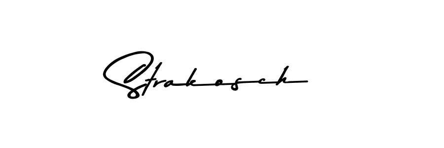 You should practise on your own different ways (Asem Kandis PERSONAL USE) to write your name (Strakosch) in signature. don't let someone else do it for you. Strakosch signature style 9 images and pictures png