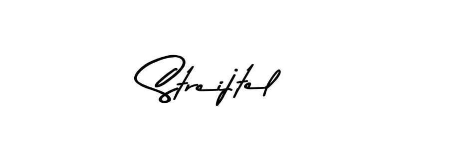 How to make Streijtel signature? Asem Kandis PERSONAL USE is a professional autograph style. Create handwritten signature for Streijtel name. Streijtel signature style 9 images and pictures png