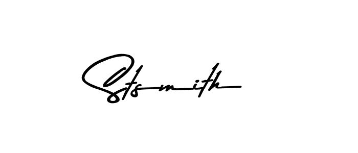 The best way (Asem Kandis PERSONAL USE) to make a short signature is to pick only two or three words in your name. The name Stsmith include a total of six letters. For converting this name. Stsmith signature style 9 images and pictures png
