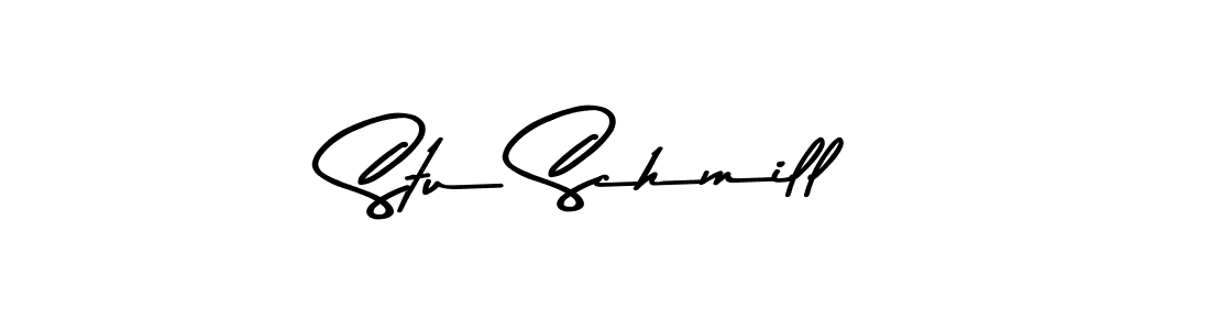 Design your own signature with our free online signature maker. With this signature software, you can create a handwritten (Asem Kandis PERSONAL USE) signature for name Stu Schmill. Stu Schmill signature style 9 images and pictures png