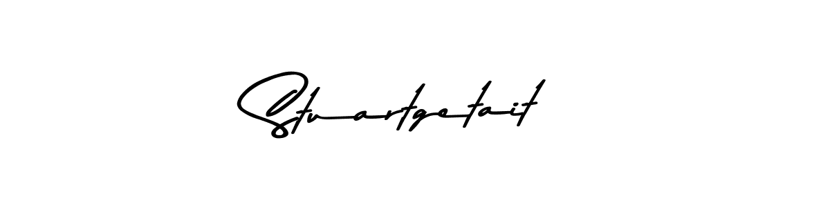 Make a beautiful signature design for name Stuartgetait. With this signature (Asem Kandis PERSONAL USE) style, you can create a handwritten signature for free. Stuartgetait signature style 9 images and pictures png