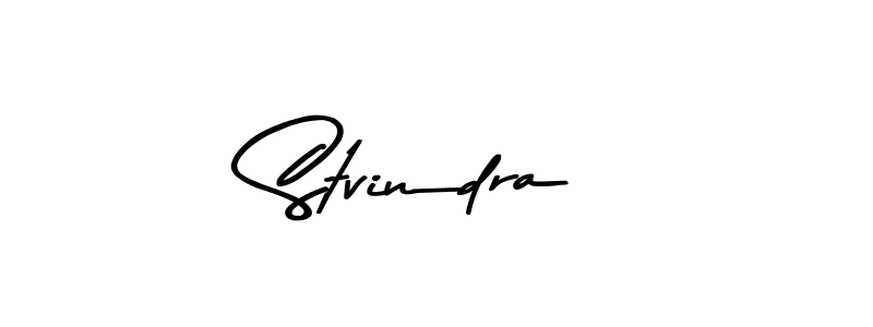 Make a beautiful signature design for name Stvindra. With this signature (Asem Kandis PERSONAL USE) style, you can create a handwritten signature for free. Stvindra signature style 9 images and pictures png