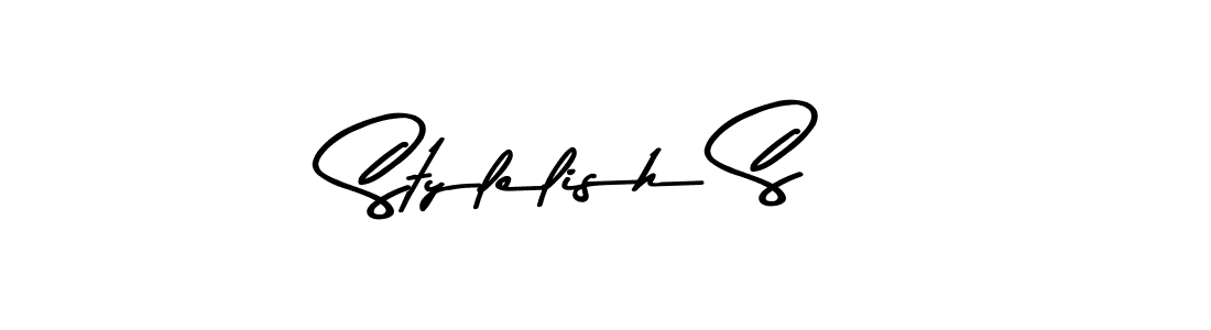 The best way (Asem Kandis PERSONAL USE) to make a short signature is to pick only two or three words in your name. The name Stylelish S include a total of six letters. For converting this name. Stylelish S signature style 9 images and pictures png