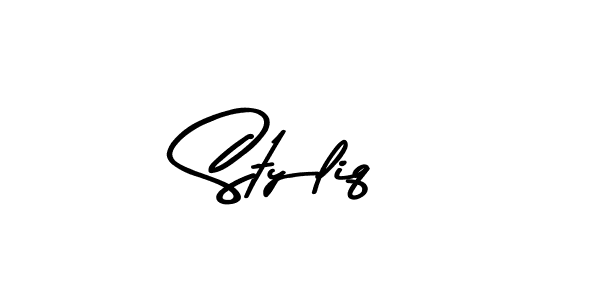 if you are searching for the best signature style for your name Styliq. so please give up your signature search. here we have designed multiple signature styles  using Asem Kandis PERSONAL USE. Styliq signature style 9 images and pictures png