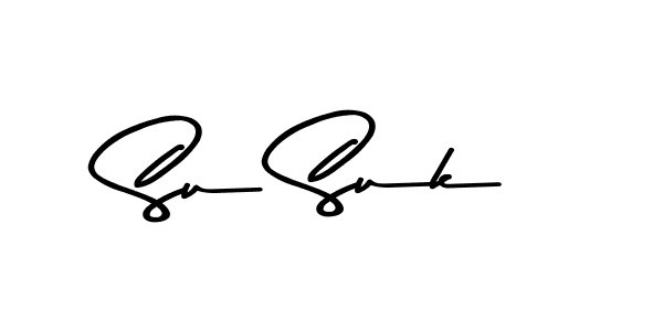 How to make Su Suk name signature. Use Asem Kandis PERSONAL USE style for creating short signs online. This is the latest handwritten sign. Su Suk signature style 9 images and pictures png