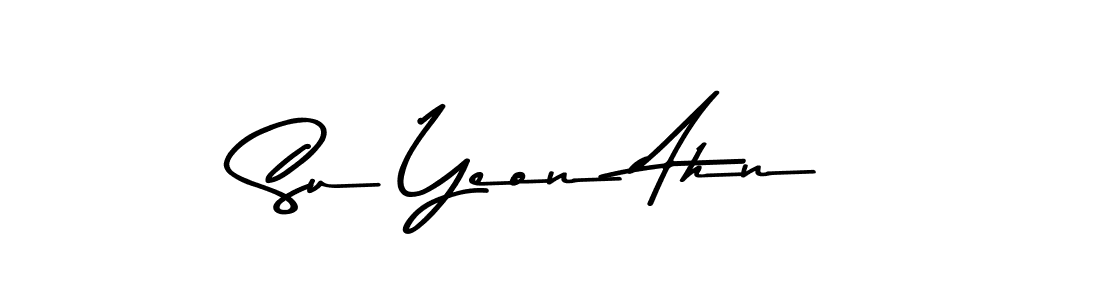 You should practise on your own different ways (Asem Kandis PERSONAL USE) to write your name (Su Yeon Ahn) in signature. don't let someone else do it for you. Su Yeon Ahn signature style 9 images and pictures png