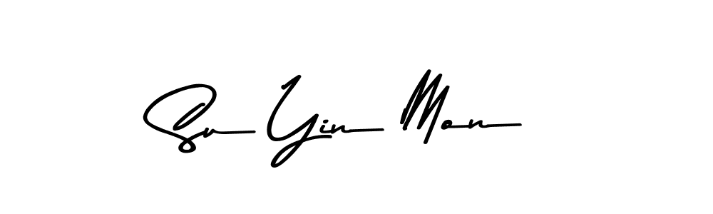 Make a beautiful signature design for name Su Yin Mon. Use this online signature maker to create a handwritten signature for free. Su Yin Mon signature style 9 images and pictures png