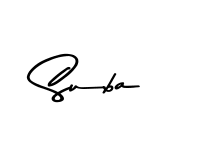 Suba stylish signature style. Best Handwritten Sign (Asem Kandis PERSONAL USE) for my name. Handwritten Signature Collection Ideas for my name Suba. Suba signature style 9 images and pictures png