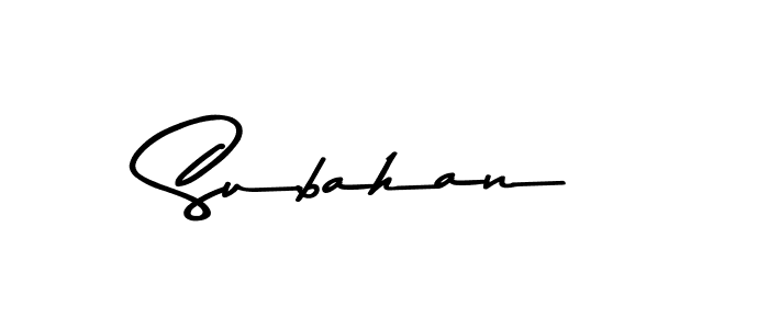 Make a short Subahan signature style. Manage your documents anywhere anytime using Asem Kandis PERSONAL USE. Create and add eSignatures, submit forms, share and send files easily. Subahan signature style 9 images and pictures png