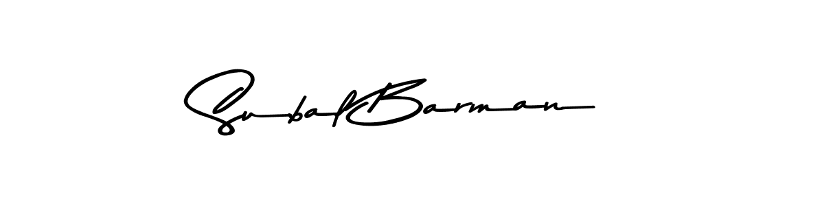 It looks lik you need a new signature style for name Subal Barman. Design unique handwritten (Asem Kandis PERSONAL USE) signature with our free signature maker in just a few clicks. Subal Barman signature style 9 images and pictures png