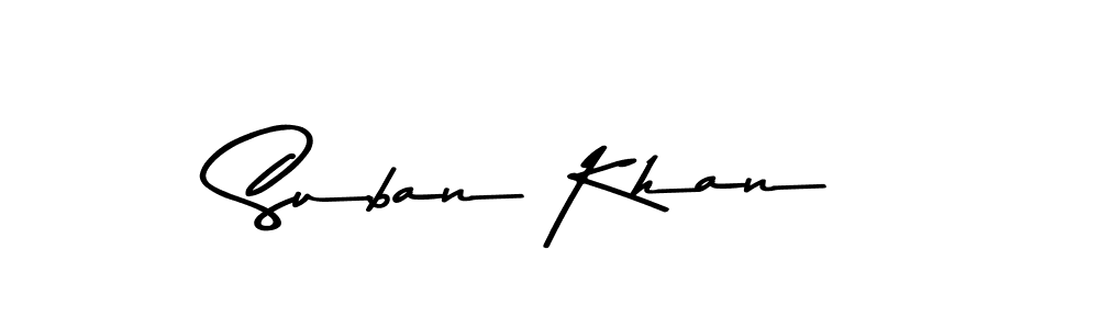 Also You can easily find your signature by using the search form. We will create Suban Khan name handwritten signature images for you free of cost using Asem Kandis PERSONAL USE sign style. Suban Khan signature style 9 images and pictures png