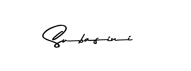 It looks lik you need a new signature style for name Subasini. Design unique handwritten (Asem Kandis PERSONAL USE) signature with our free signature maker in just a few clicks. Subasini signature style 9 images and pictures png