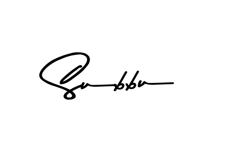 Create a beautiful signature design for name Subbu. With this signature (Asem Kandis PERSONAL USE) fonts, you can make a handwritten signature for free. Subbu signature style 9 images and pictures png