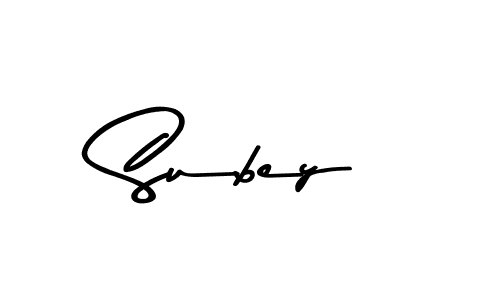 Make a beautiful signature design for name Subey. Use this online signature maker to create a handwritten signature for free. Subey signature style 9 images and pictures png