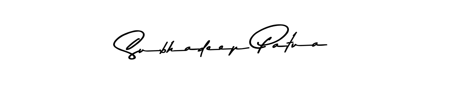 Design your own signature with our free online signature maker. With this signature software, you can create a handwritten (Asem Kandis PERSONAL USE) signature for name Subhadeep Patua. Subhadeep Patua signature style 9 images and pictures png