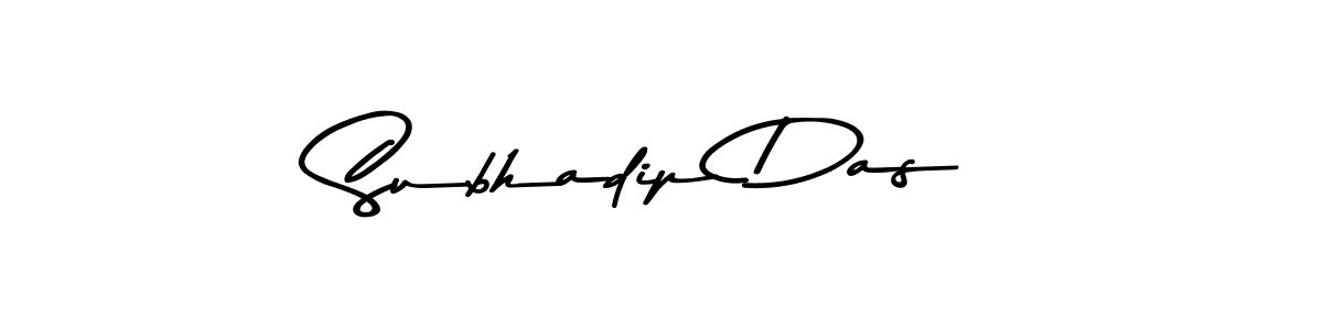 Use a signature maker to create a handwritten signature online. With this signature software, you can design (Asem Kandis PERSONAL USE) your own signature for name Subhadip Das. Subhadip Das signature style 9 images and pictures png