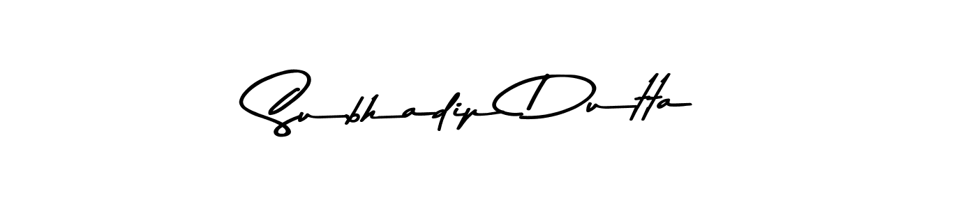 The best way (Asem Kandis PERSONAL USE) to make a short signature is to pick only two or three words in your name. The name Subhadip Dutta include a total of six letters. For converting this name. Subhadip Dutta signature style 9 images and pictures png