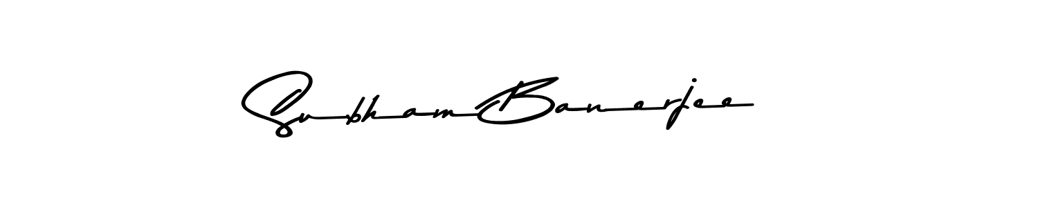 How to Draw Subham Banerjee signature style? Asem Kandis PERSONAL USE is a latest design signature styles for name Subham Banerjee. Subham Banerjee signature style 9 images and pictures png