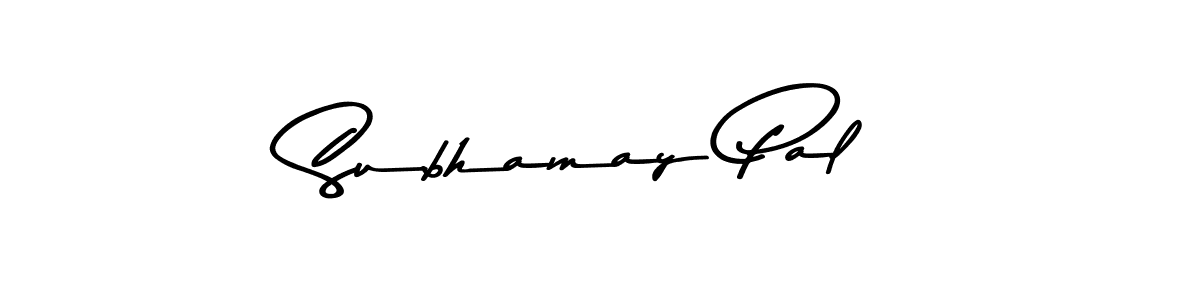 How to make Subhamay Pal signature? Asem Kandis PERSONAL USE is a professional autograph style. Create handwritten signature for Subhamay Pal name. Subhamay Pal signature style 9 images and pictures png