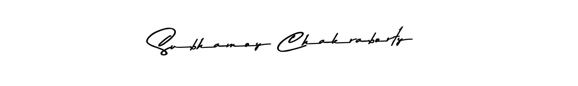 Make a beautiful signature design for name Subhamoy Chakraborty. Use this online signature maker to create a handwritten signature for free. Subhamoy Chakraborty signature style 9 images and pictures png