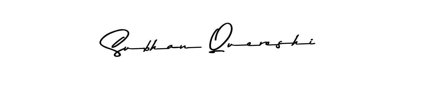This is the best signature style for the Subhan Quereshi name. Also you like these signature font (Asem Kandis PERSONAL USE). Mix name signature. Subhan Quereshi signature style 9 images and pictures png