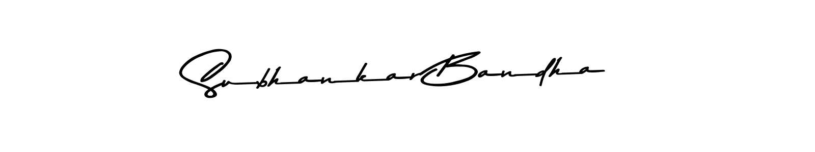 Asem Kandis PERSONAL USE is a professional signature style that is perfect for those who want to add a touch of class to their signature. It is also a great choice for those who want to make their signature more unique. Get Subhankar Bandha name to fancy signature for free. Subhankar Bandha signature style 9 images and pictures png