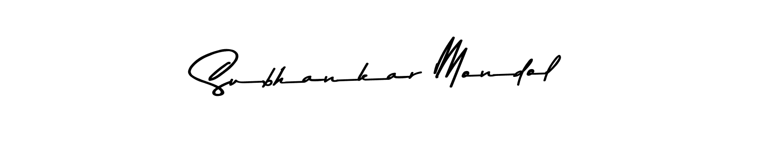 Use a signature maker to create a handwritten signature online. With this signature software, you can design (Asem Kandis PERSONAL USE) your own signature for name Subhankar Mondol. Subhankar Mondol signature style 9 images and pictures png