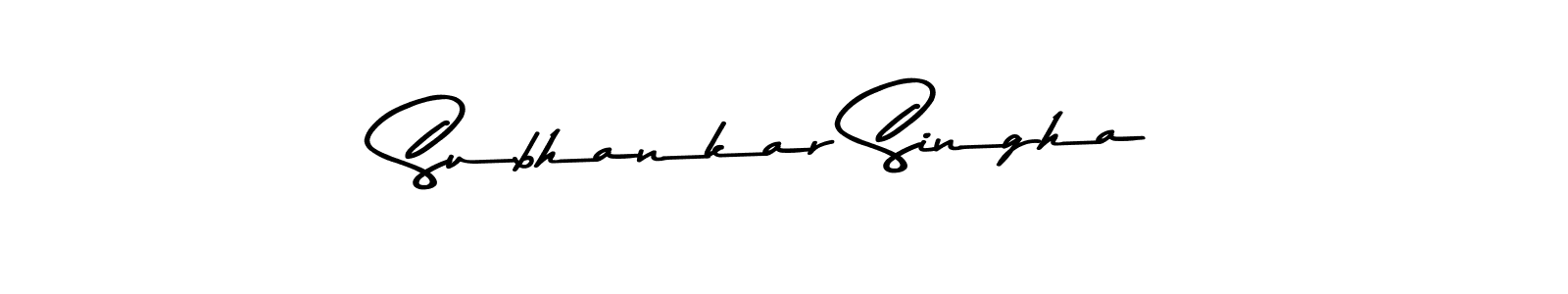How to make Subhankar Singha signature? Asem Kandis PERSONAL USE is a professional autograph style. Create handwritten signature for Subhankar Singha name. Subhankar Singha signature style 9 images and pictures png