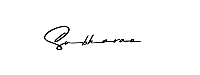 Make a beautiful signature design for name Subharao. Use this online signature maker to create a handwritten signature for free. Subharao signature style 9 images and pictures png
