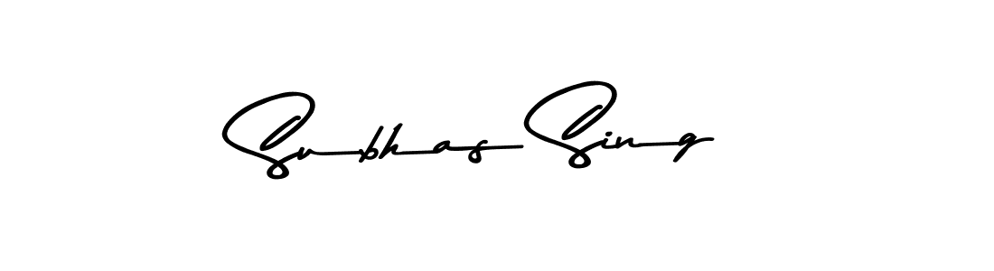 You should practise on your own different ways (Asem Kandis PERSONAL USE) to write your name (Subhas Sing) in signature. don't let someone else do it for you. Subhas Sing signature style 9 images and pictures png