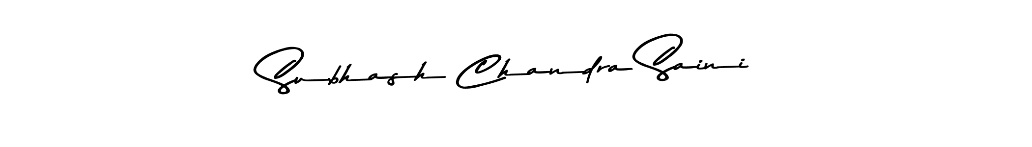 Also You can easily find your signature by using the search form. We will create Subhash Chandra Saini name handwritten signature images for you free of cost using Asem Kandis PERSONAL USE sign style. Subhash Chandra Saini signature style 9 images and pictures png