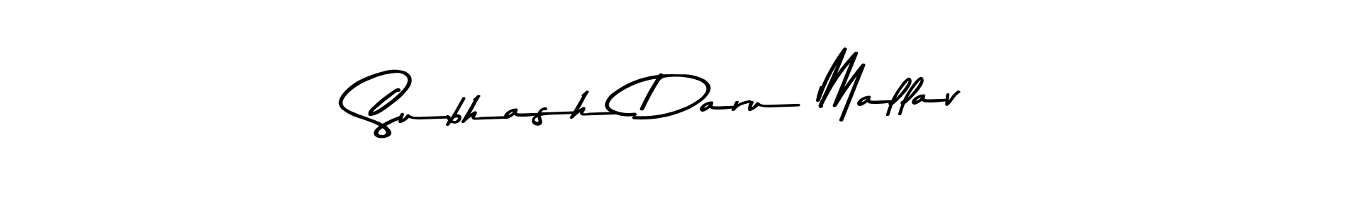 You can use this online signature creator to create a handwritten signature for the name Subhash Daru Mallav. This is the best online autograph maker. Subhash Daru Mallav signature style 9 images and pictures png