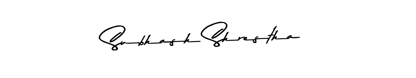 Make a beautiful signature design for name Subhash Shrestha. Use this online signature maker to create a handwritten signature for free. Subhash Shrestha signature style 9 images and pictures png