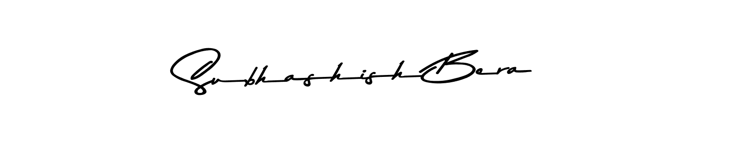 Make a beautiful signature design for name Subhashish Bera. With this signature (Asem Kandis PERSONAL USE) style, you can create a handwritten signature for free. Subhashish Bera signature style 9 images and pictures png