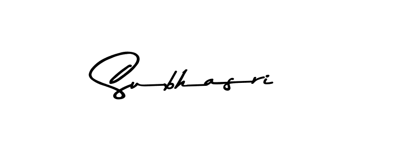 Make a beautiful signature design for name Subhasri. Use this online signature maker to create a handwritten signature for free. Subhasri signature style 9 images and pictures png