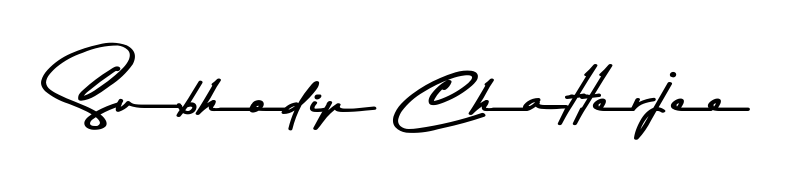 Try this chic Subhodip Chatterjee handwritten sign style. Using Asem Kandis PERSONAL USE font elements, it gives your name a sleek, memorable identity. Subhodip Chatterjee signature style 9 images and pictures png