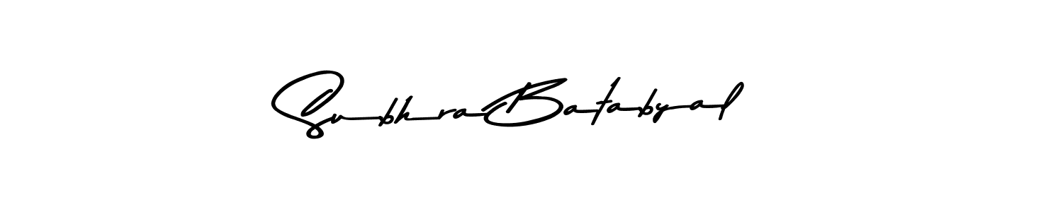 Make a short Subhra Batabyal signature style. Manage your documents anywhere anytime using Asem Kandis PERSONAL USE. Create and add eSignatures, submit forms, share and send files easily. Subhra Batabyal signature style 9 images and pictures png