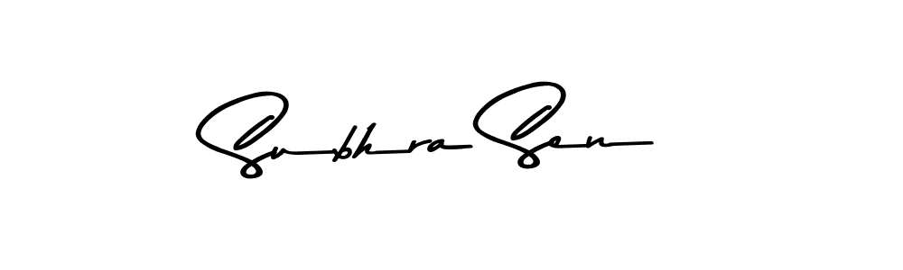 The best way (Asem Kandis PERSONAL USE) to make a short signature is to pick only two or three words in your name. The name Subhra Sen include a total of six letters. For converting this name. Subhra Sen signature style 9 images and pictures png