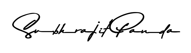 Make your name Subhrajit Panda memorable on every contract using Asem Kandis PERSONAL USE autograph style. Instant transparent background export available. Subhrajit Panda signature style 9 images and pictures png