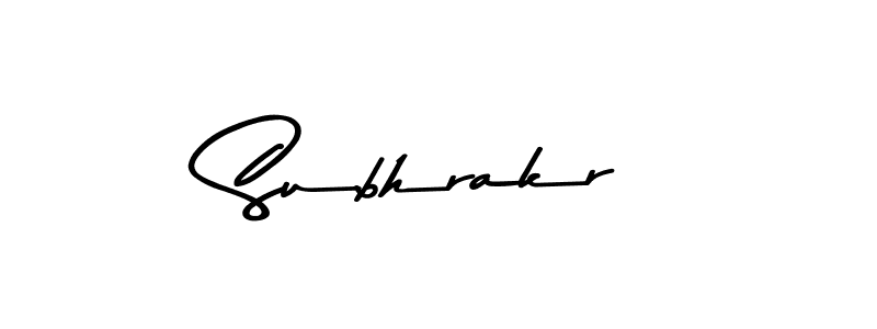 Design your own signature with our free online signature maker. With this signature software, you can create a handwritten (Asem Kandis PERSONAL USE) signature for name Subhrakr. Subhrakr signature style 9 images and pictures png