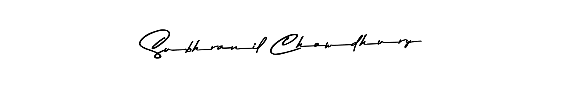 It looks lik you need a new signature style for name Subhranil Chowdhury. Design unique handwritten (Asem Kandis PERSONAL USE) signature with our free signature maker in just a few clicks. Subhranil Chowdhury signature style 9 images and pictures png