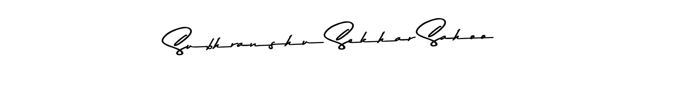 Create a beautiful signature design for name Subhranshu Sekhar Sahoo. With this signature (Asem Kandis PERSONAL USE) fonts, you can make a handwritten signature for free. Subhranshu Sekhar Sahoo signature style 9 images and pictures png